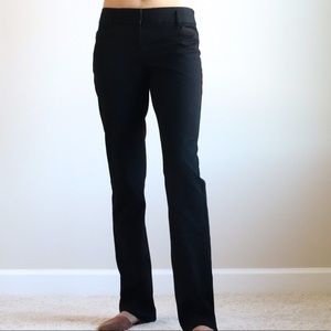 Express Mid-rise Black Columnist Pants